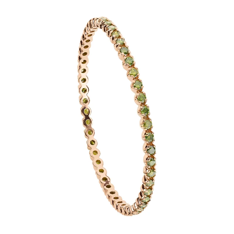 Veined gem bracelet-Duga ~ Slip On