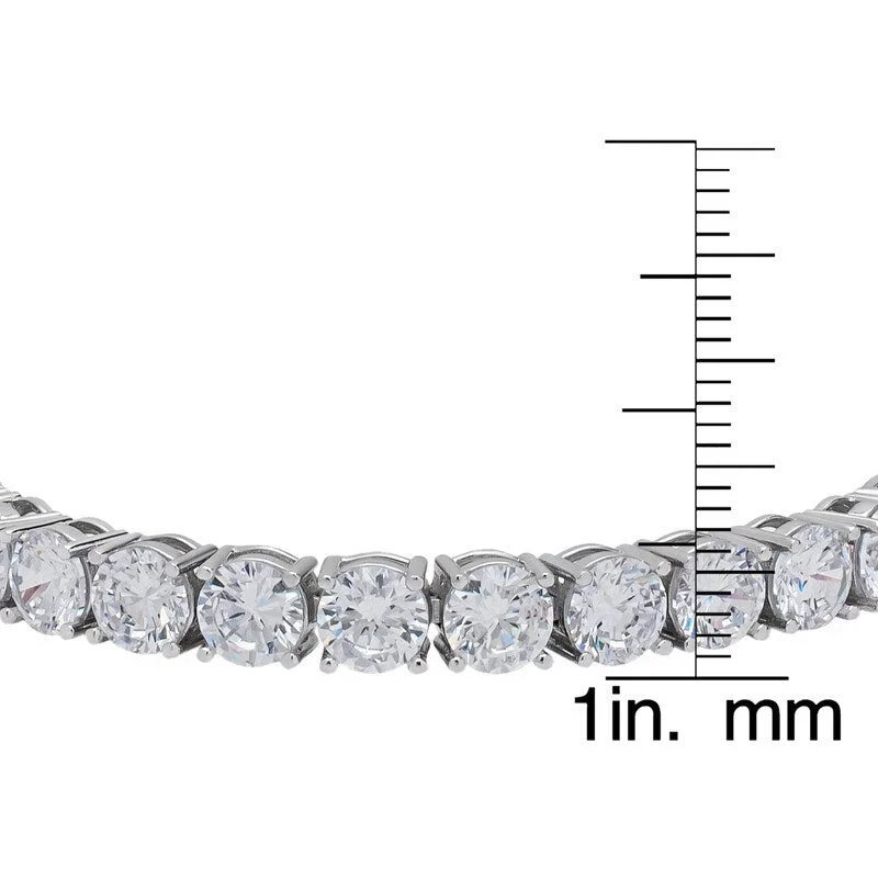 Cluster stack bracelet-Victoria Townsend .925 Sterling Silver and AAA Cubic Zirconia Star Tennis Bracelet