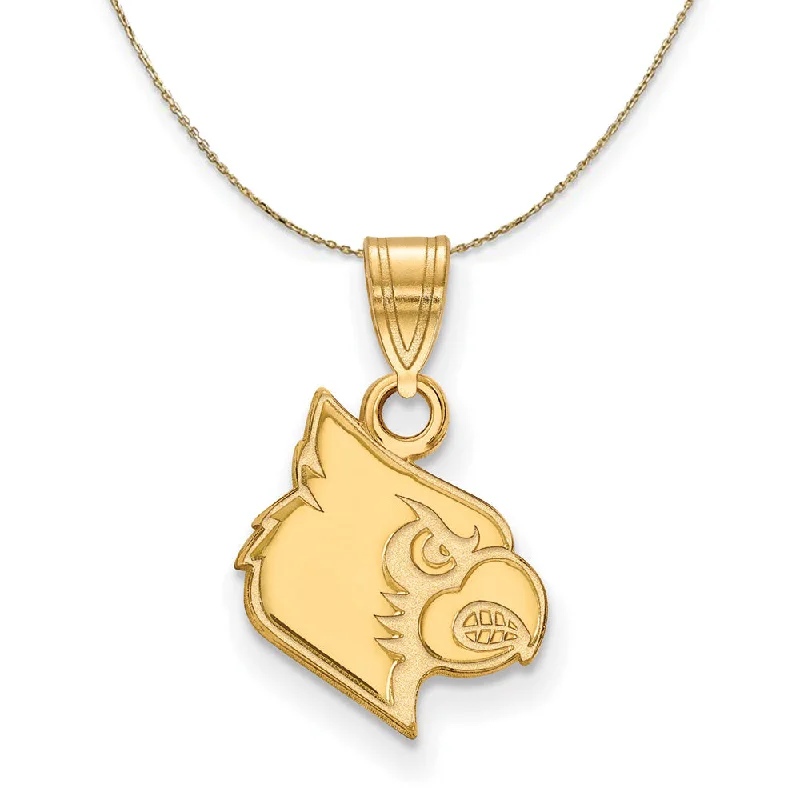 Air vent necklace-14k Yellow Gold U. of Louisville Small Necklace