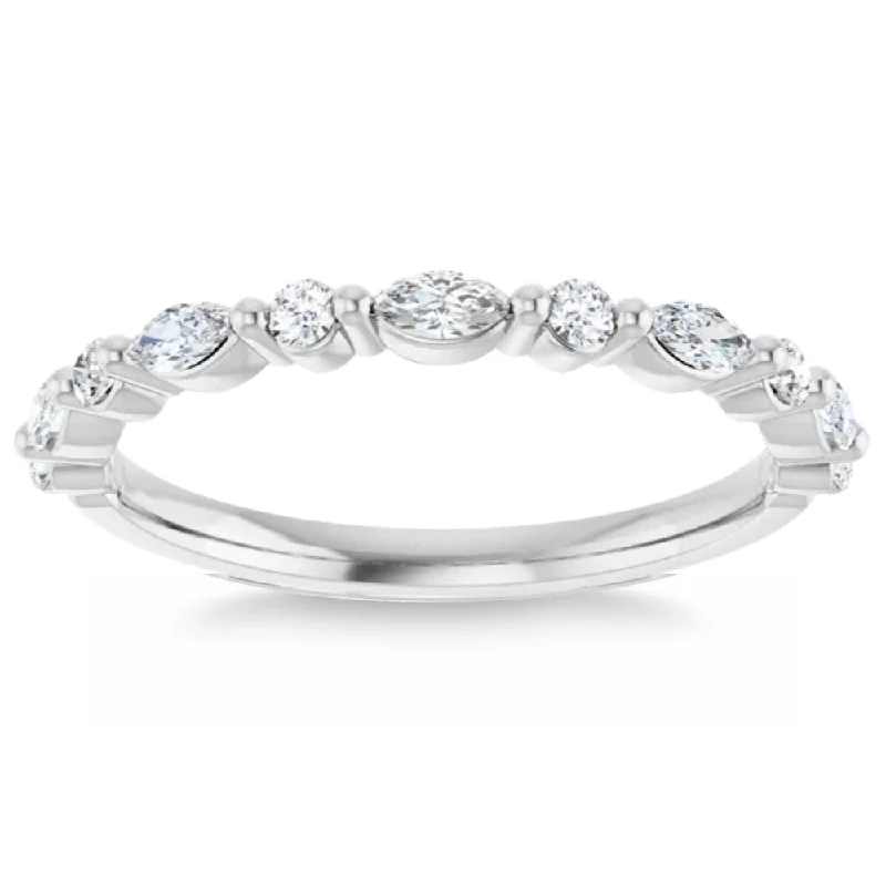 14k white gold