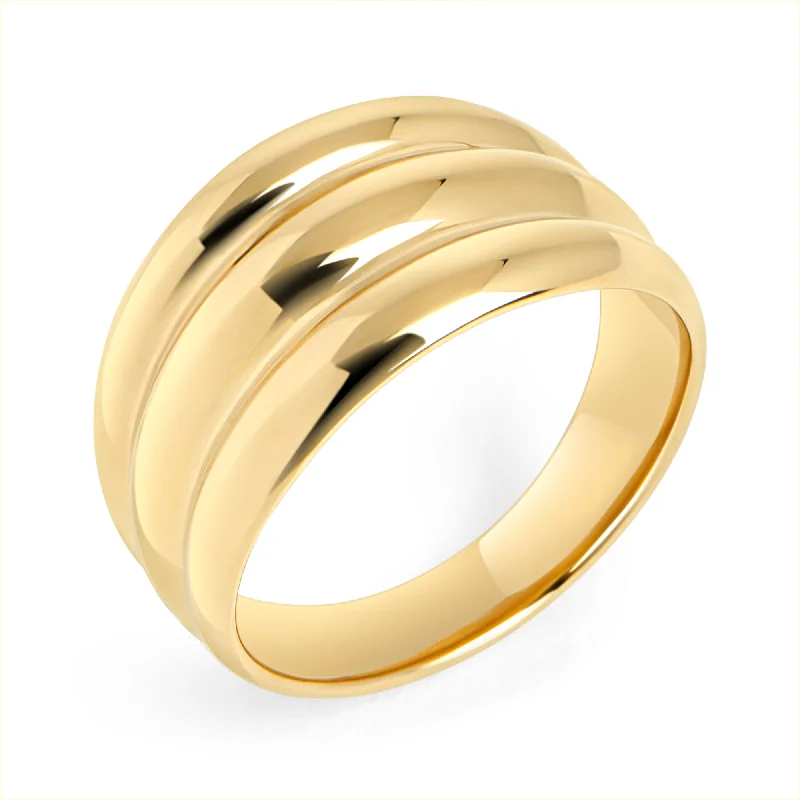 Glimmer spark ring-Dune Ring