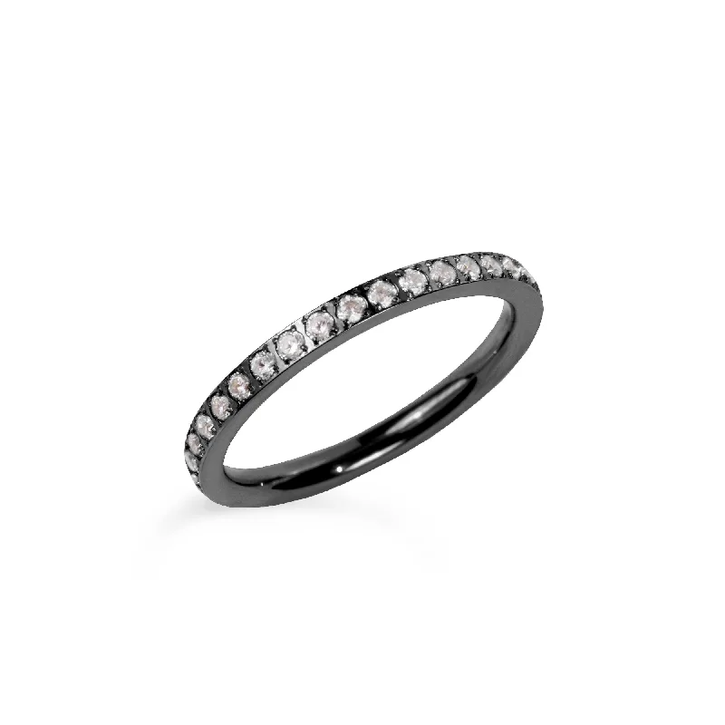 Pale dusk ring-Eternity ring