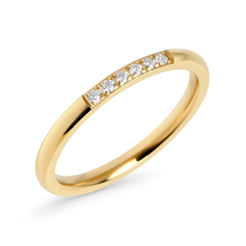 Sharp rim ring-Melia Ring