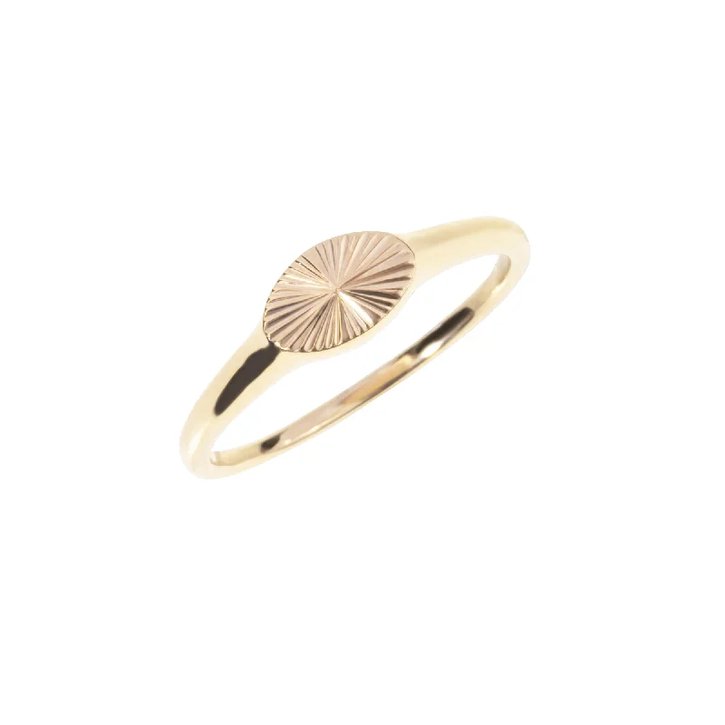 Stacked scale ring-Soleilo Ring