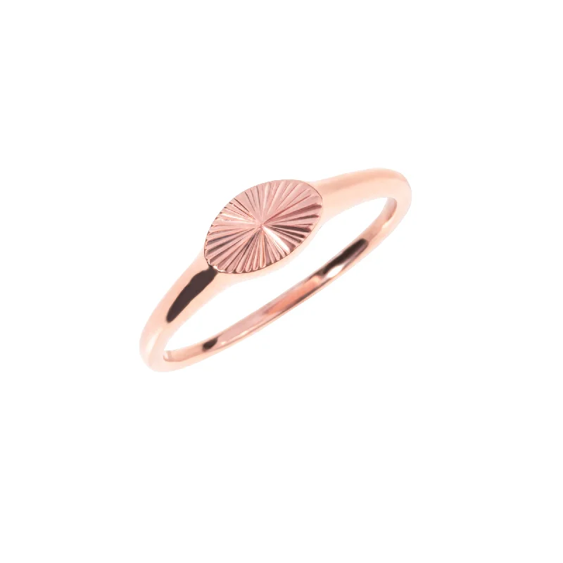 Smoked wood ring-Soleilo Ring