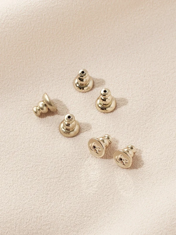 Repurposed relic earrings-Earring Backings (3 Pairs)